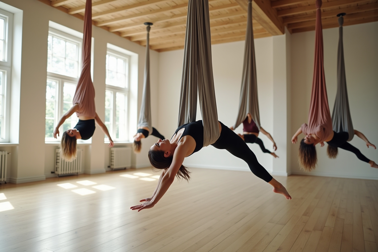 aerial yoga-Titel